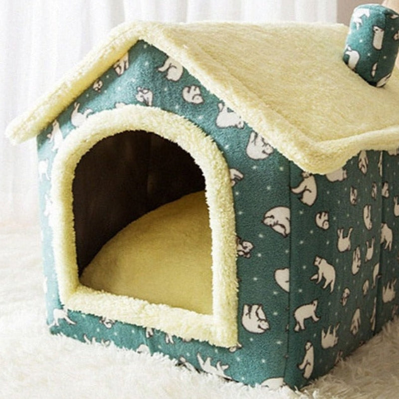 PawNest - Casetta per Animali con Design Antiscivolo e Pieghevole