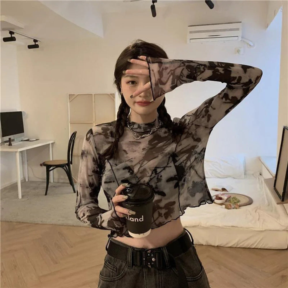 Alina - Top elegante con maniche lunghe e vestibilità confortevole