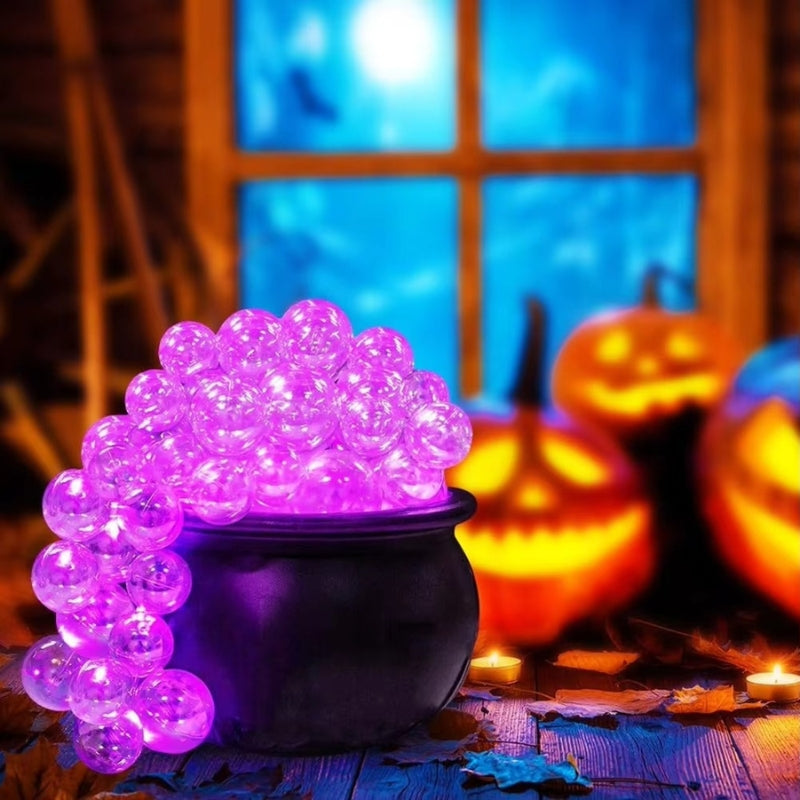 MysticBrew – Bubbling Cauldron with LED Lighting for Halloween Decoration
