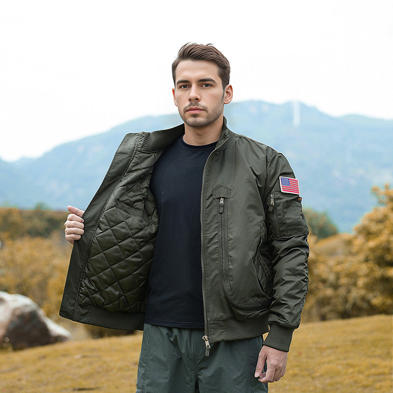 Robert - Long Sleeve Jacket with Zip Closure
