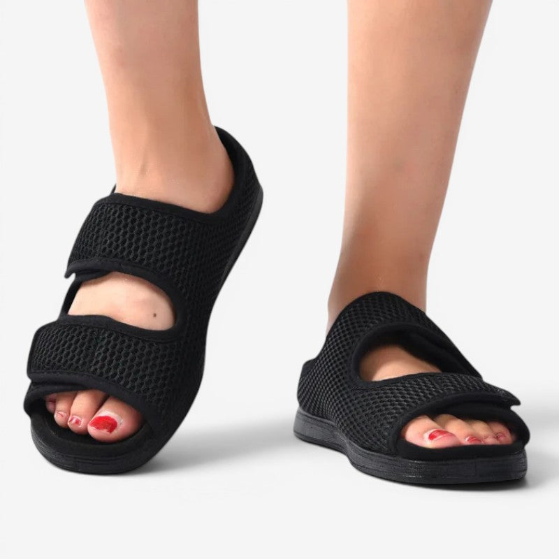 Scarpe Slip-On con Punta Tonda e Parte Superiore Aperta