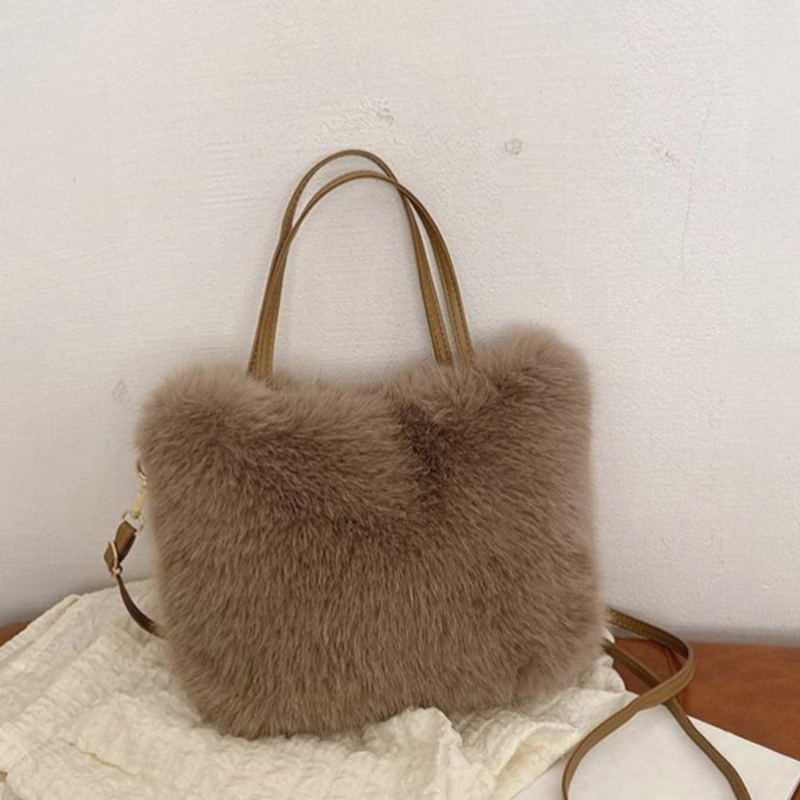 Kessira – Sac à main avec poignées et bandoulière | Bandoulière amovible et réglable pour port polyvalent | Accessoire simple pour tous les jours | Taille standard | Beige, Kaki