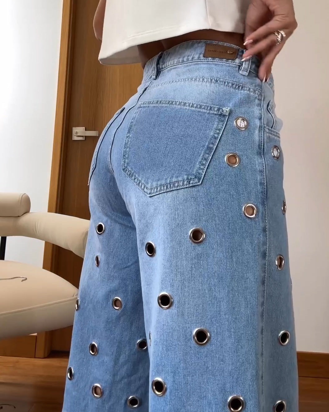 BreezeFit - Jean Palazzo Ample