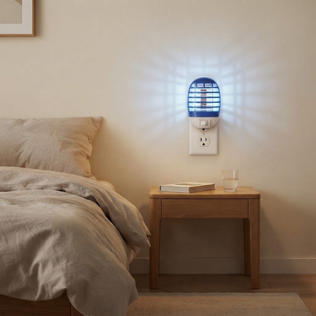 GridGlow - Lampa owadobójcza z elektryczną siatką