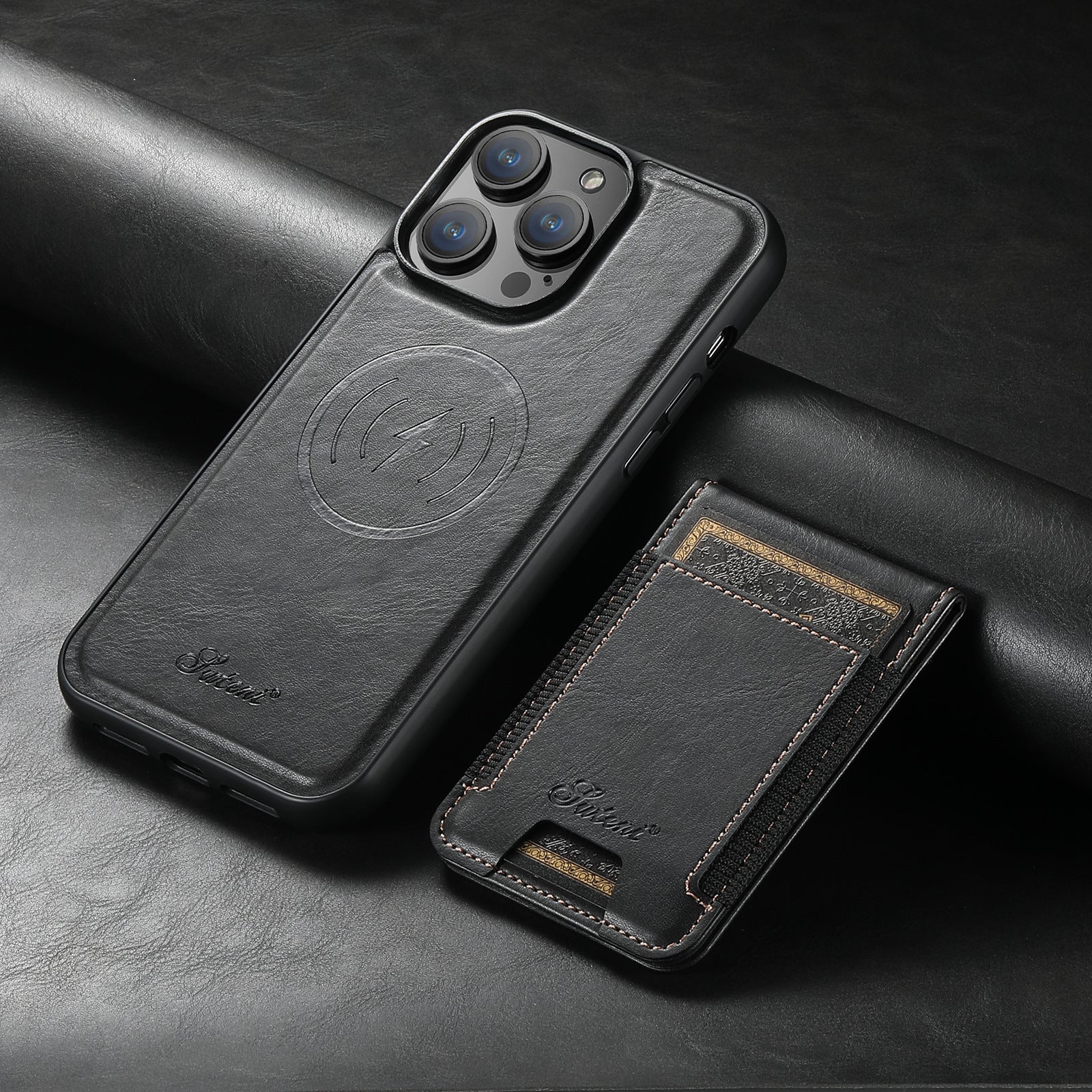 LuxLeather - Elegant mobile bag with handy features for modern living