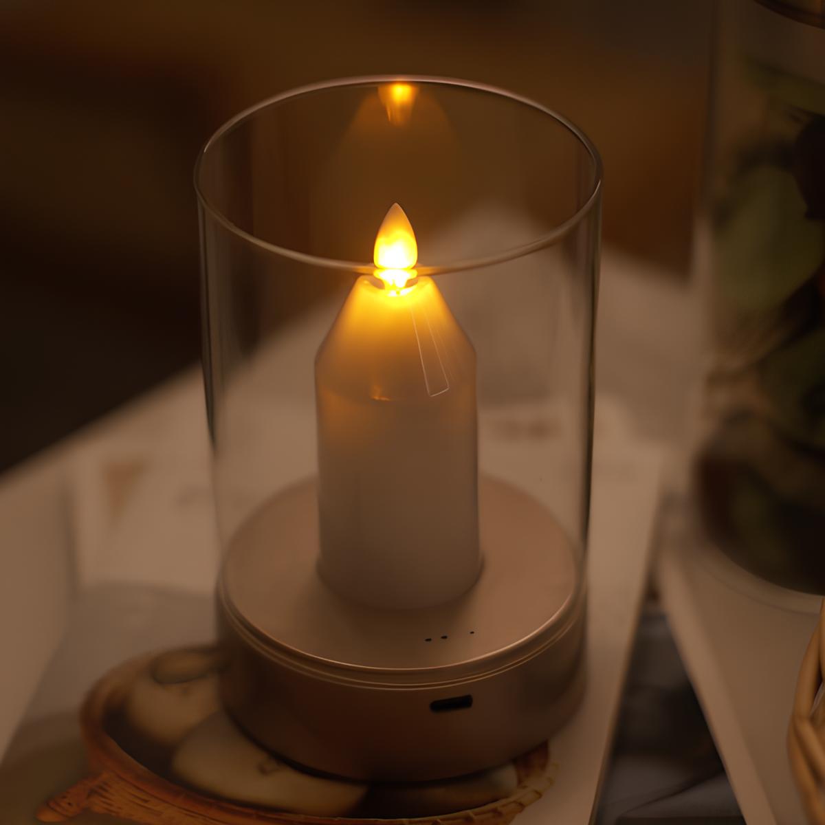 GlowWave - Lampe LED rechargeable à commande gestuelle