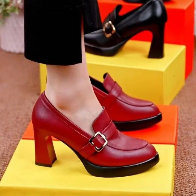 Amira - Chic high-heeled shoes with arch support and posture aid