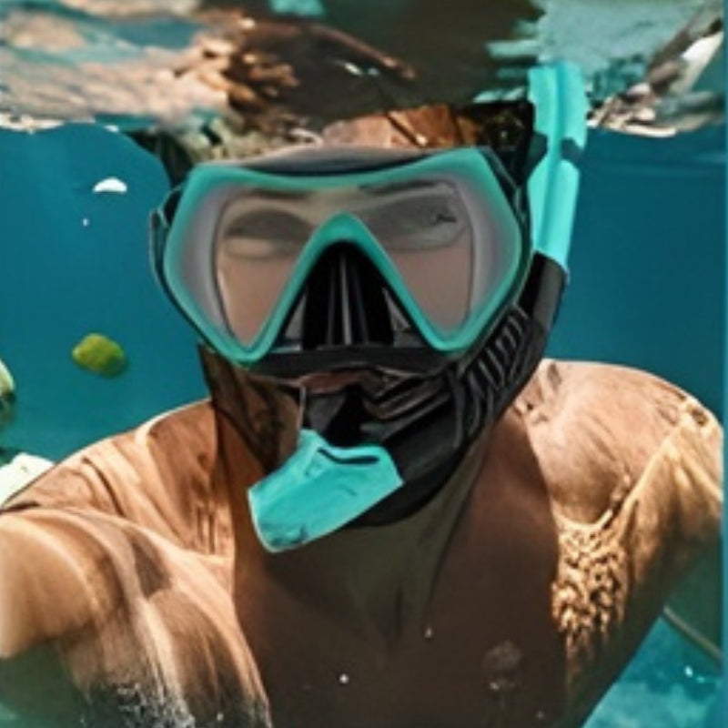AquaView – Nastavitelná potápěčská maska s krytem nosu pro podvodní použití