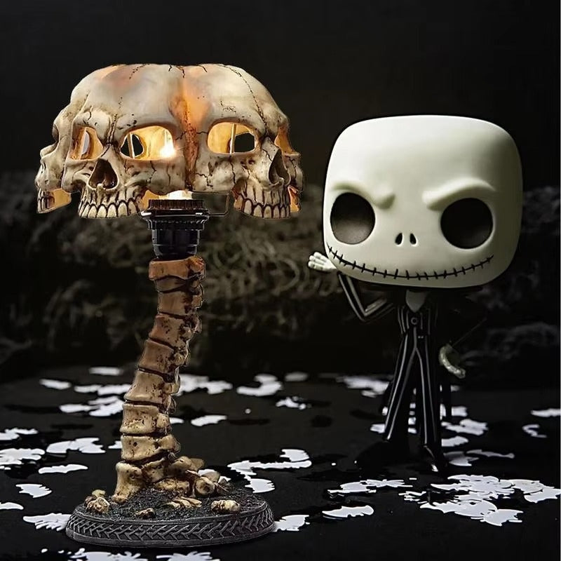 SkullGlow – Lampe LED avec design de crâne pour une ambiance décorative