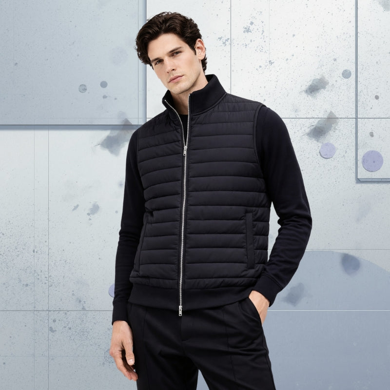 Jenson – Jachetă fără mâneci | Închidere cu fermoar și buzunare laterale | Îmbrăcăminte casual ușoară pentru fiecare zi | Mărimi S–3XL