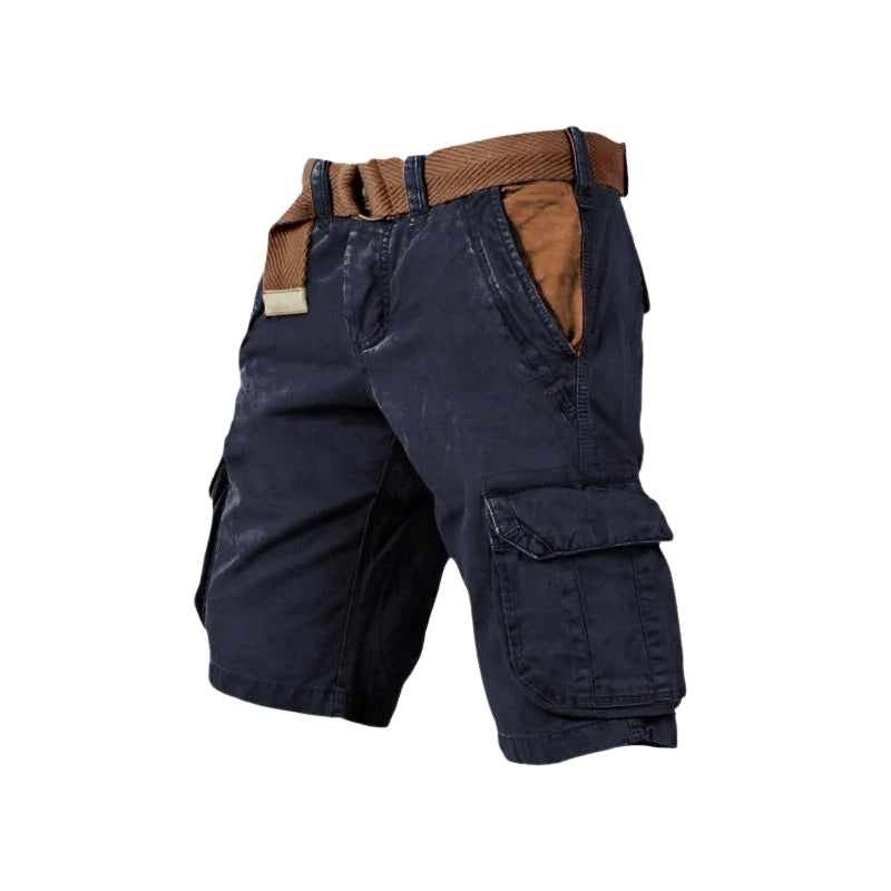 Jake - Pantaloni Scurți Cargo Cu Buzunare Multiple