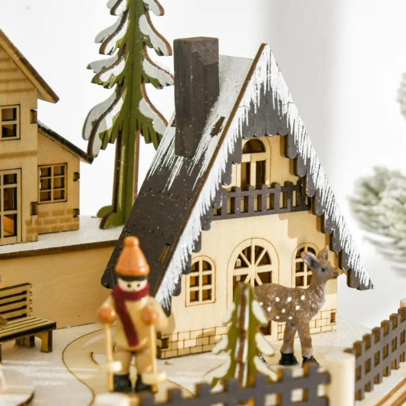 GlowFest – Kerst Adventskalender met LED licht en huisontwerp