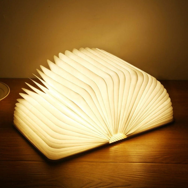 LumiBook – Rechargeable LED Lamp with Foldable Book Design