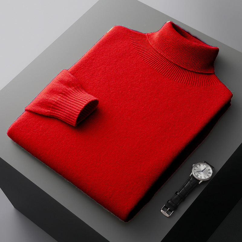Arjan – Slim fit rolákový svetr s dlouhými rukávy