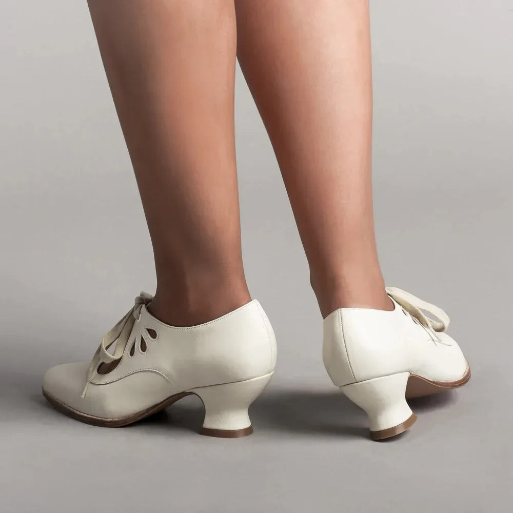 Alsia - Scarpe eleganti con tacco e lacci regolabili