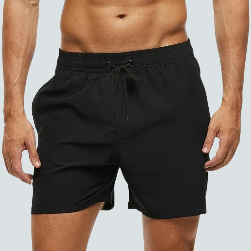 Pantaloncini traspiranti da uomo con vita elastica