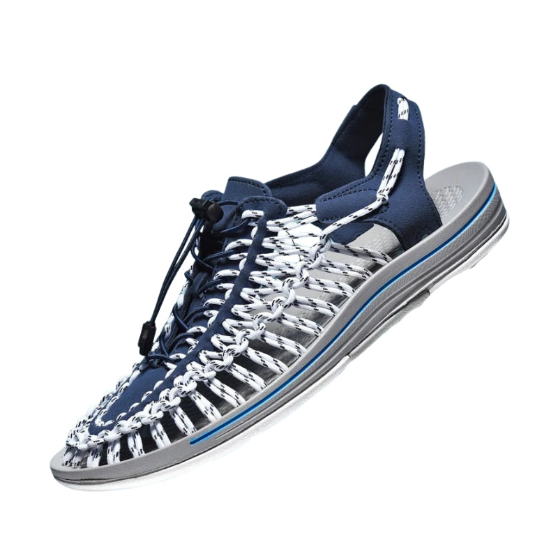 SplashBreeze – Chaussures Modernes avec Motif Tissé et Bride de Cheville Ajustable