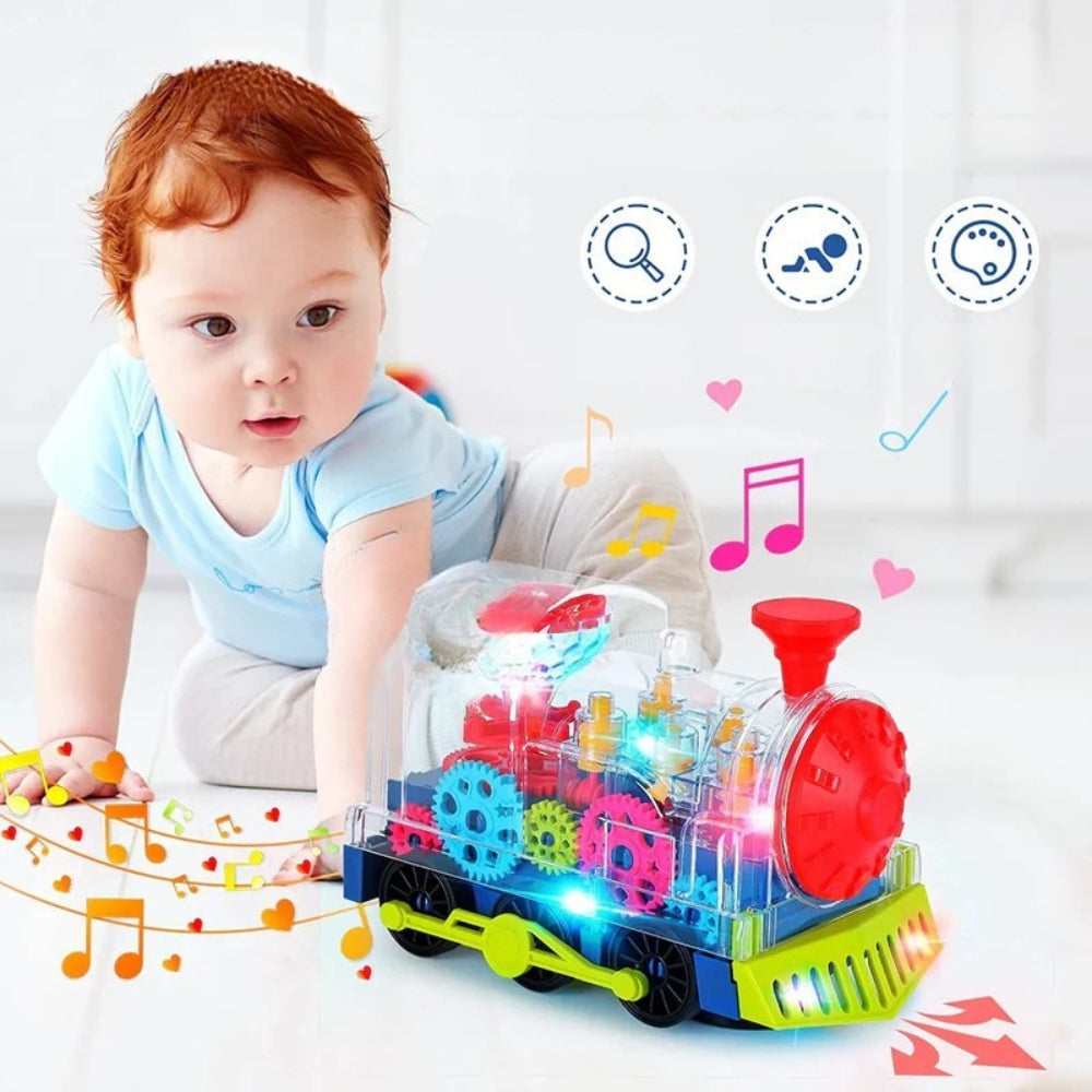 GlowTrack - Interactief treinspeelgoed met lichtjes en geluiden voor vaardigheidsontwikkeling