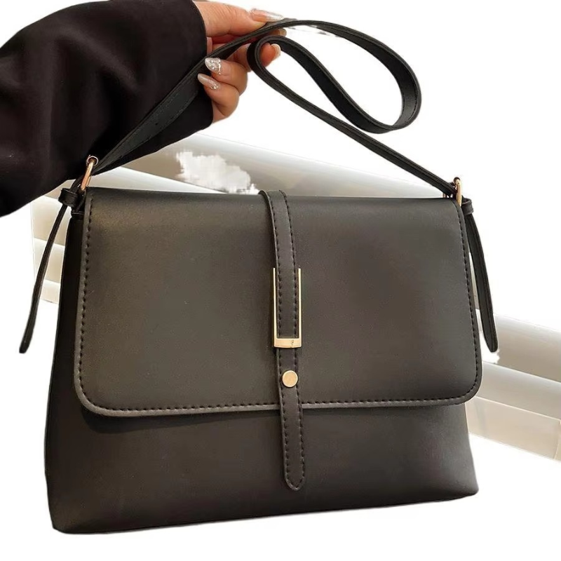 Olive – Sac à bandoulière avec plusieurs compartiments zippés