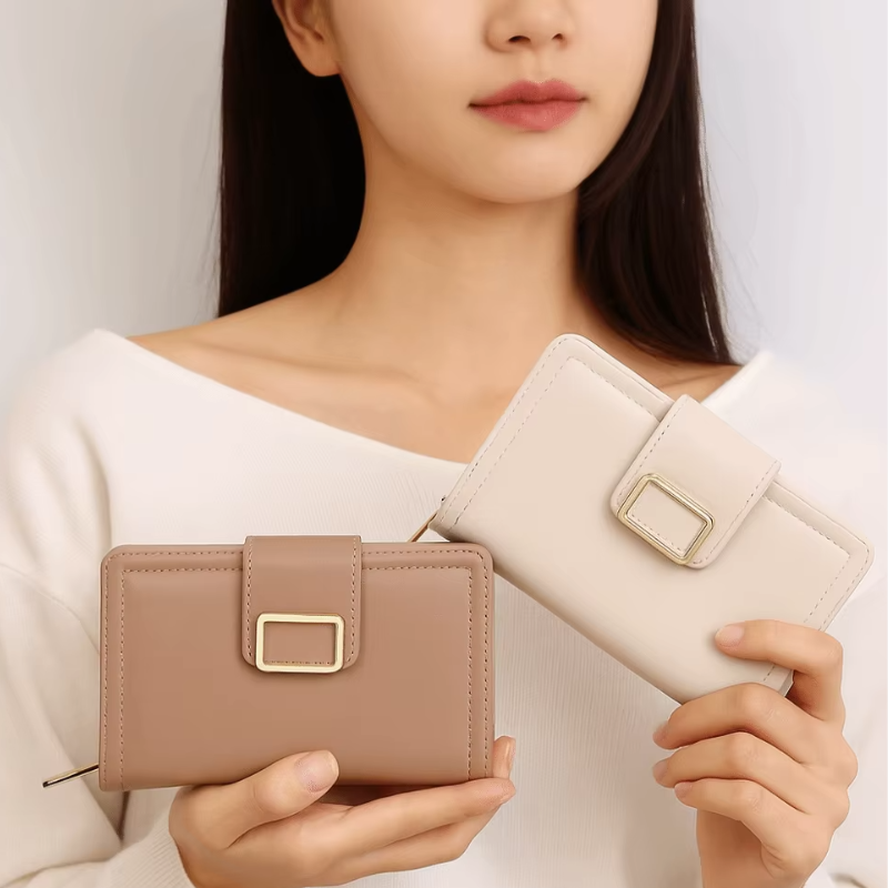 Phoebe – Mini Wallet with Interior Zipper Pocket