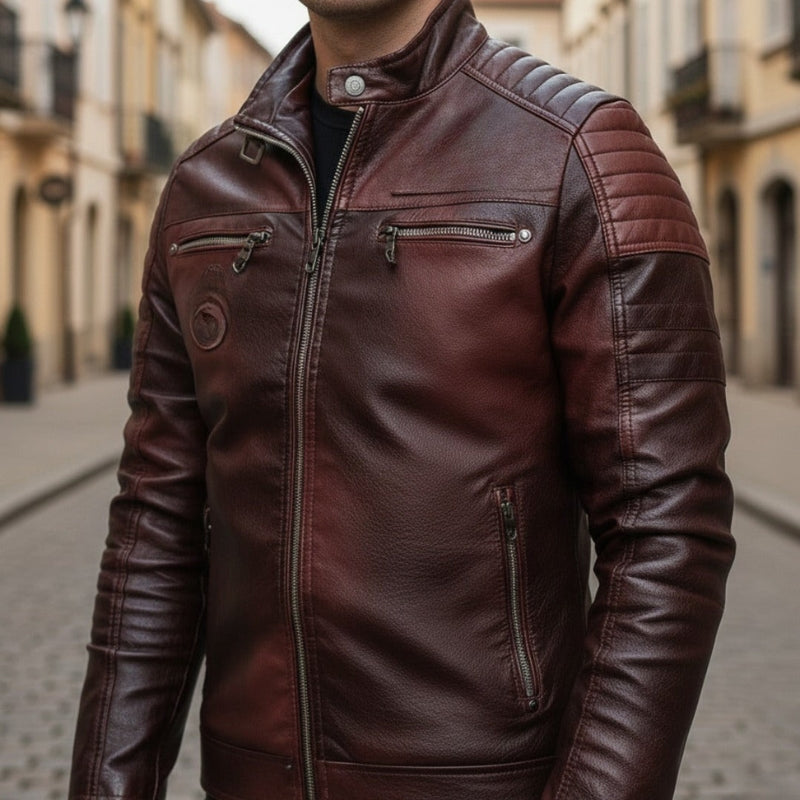 Aidan - Long Sleeve Zipper Jacket With Side Pockets