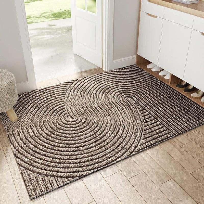 CleanStep – Zerbinetto d’ingresso con onde geometriche e base antiscivolo