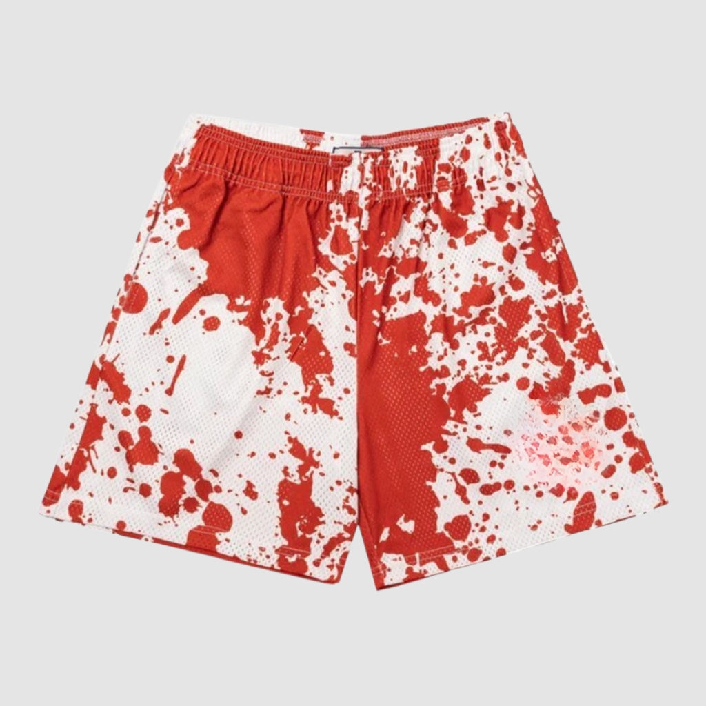Arjan - Sporty Shorts with Elastic Waistband and Drawstring