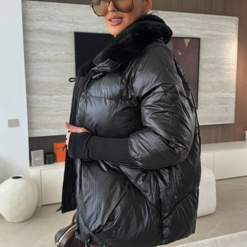 Annabelle - Giacca a maniche lunghe con chiusura a zip