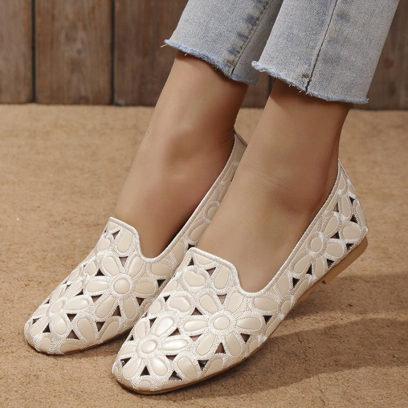 Talia - Mocassini con punta tonda e design slip on