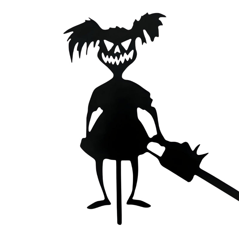 SpookyCharm – Spersonalizowany halloweenowy parawan ogrodowy z zabawnymi figurkami