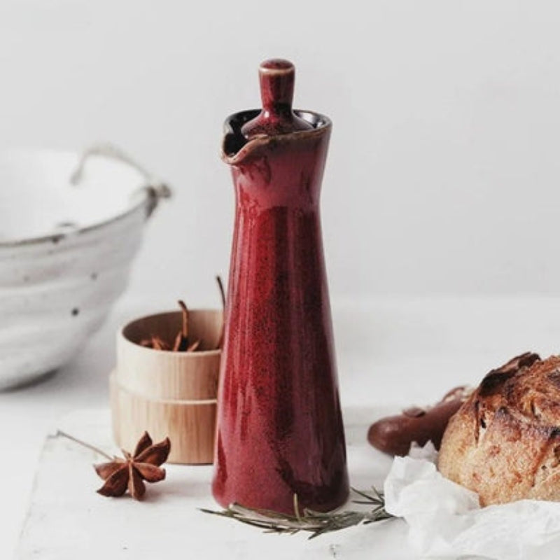 PourEase – Dispenser per olio con coperchio e design creativo