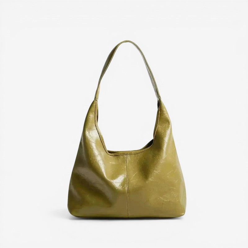 Women’s Compact Crossbody Bag with External Zipper Pocket