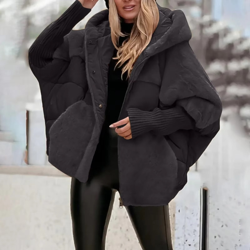 Abigail – Palton cu fermoar și mâneci lungi cu glugă | Închidere cu fermoar pe toată lungimea | Strat ușor pentru purtare zilnică | Mărimi S–3XL | Bej, Negru, Maro, Gri
