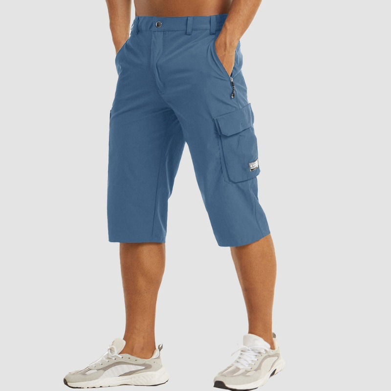 Men's Cargo Shorts With Knee Length
