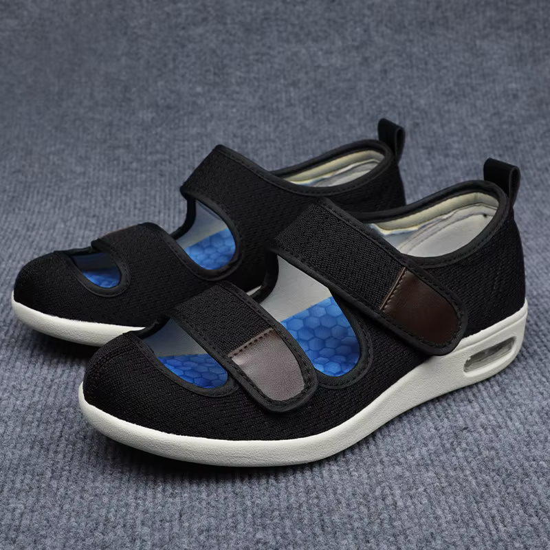 Perforated Round Toe Sandals