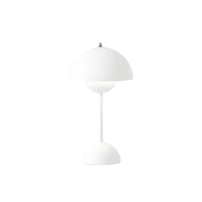 LumiDome – Nowoczesna lampka stołowa w kształcie grzyba z obsługą dotykową i ładowaniem