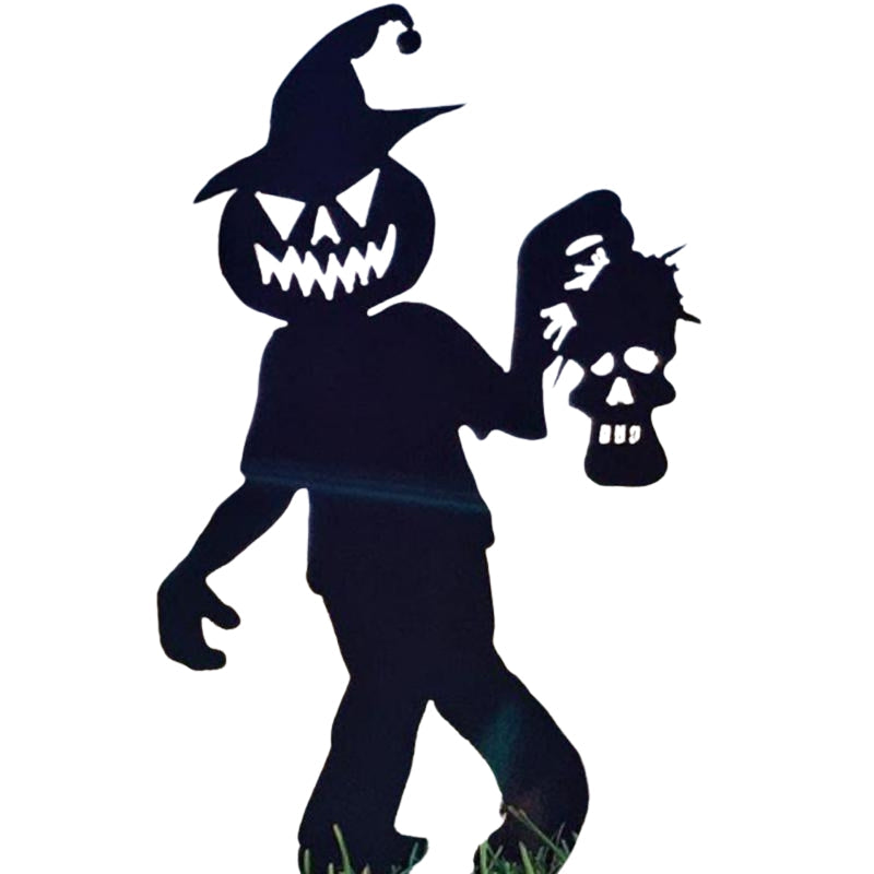 ScareSilhouette – Décoration de Jardin avec Effet d'Ombre pour Halloween