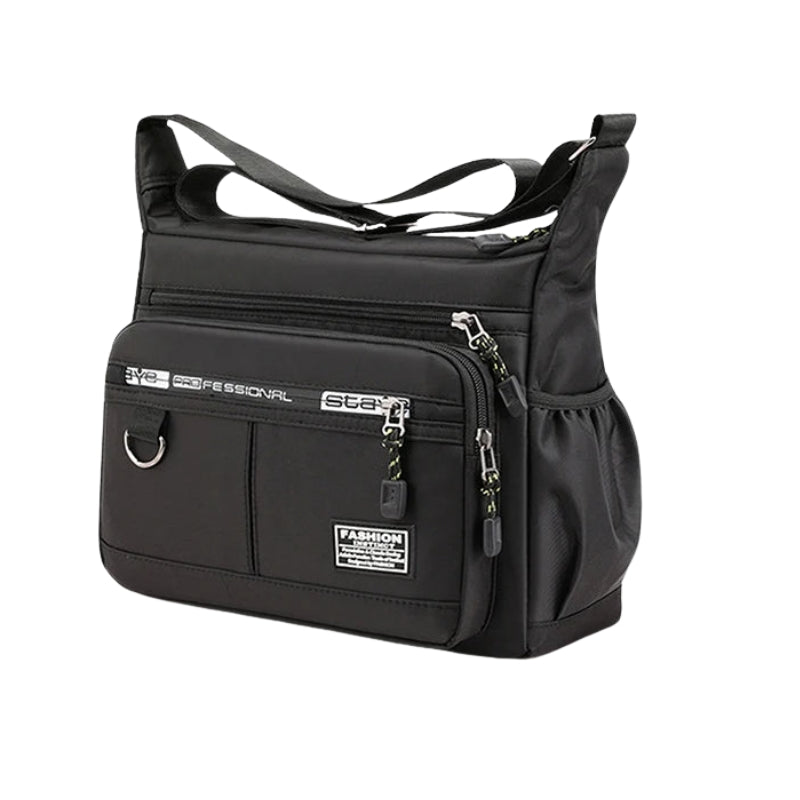 Clara – Water-Repellent Compact Shoulder Bag with Adjustable Strap and Zipper
