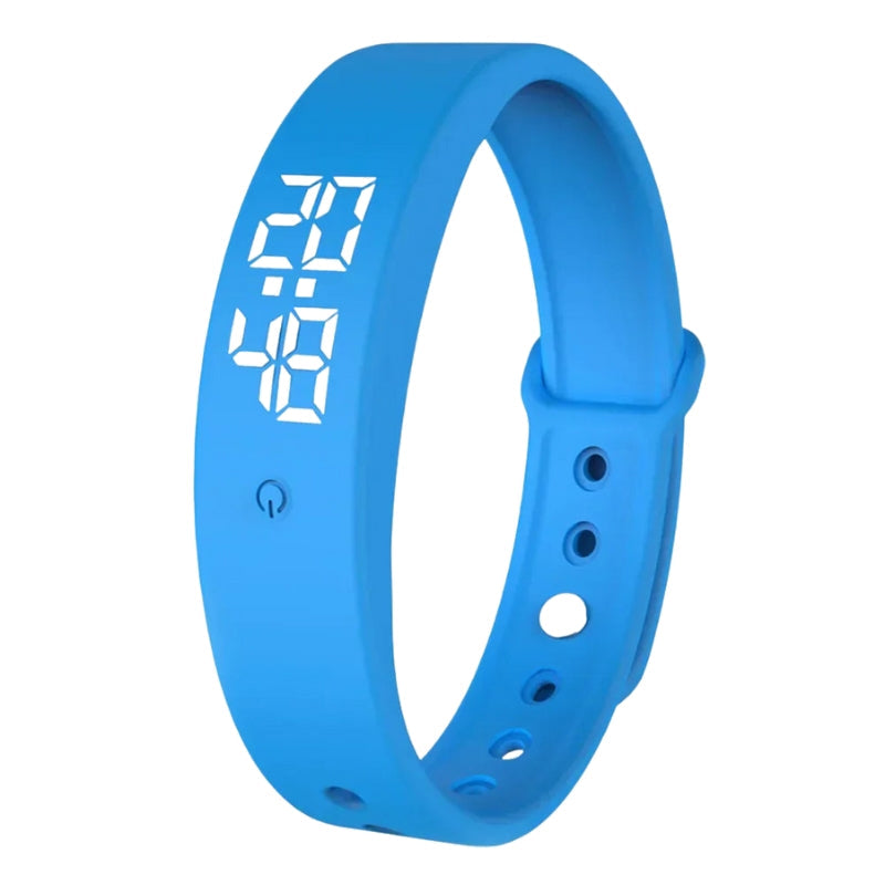 PulseTrack – Smartwatch z alarmami wibracyjnymi i jasnym wyświetlaczem LED