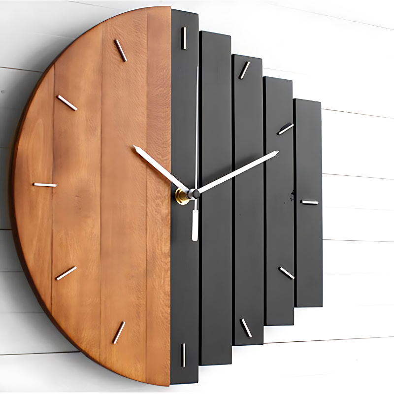 ClarityTime - Orologio da parete moderno per casa e ufficio con funzionamento silenzioso