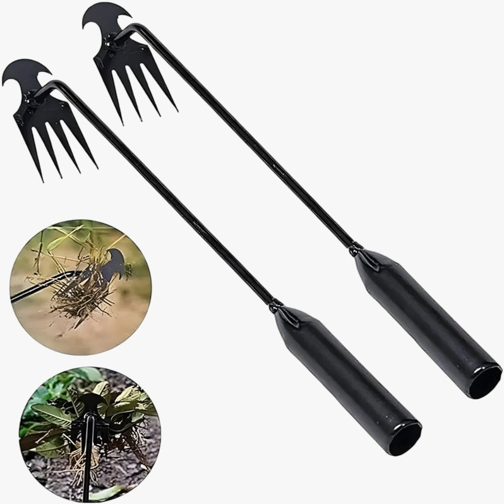 GardenMate - Multifunctional weed grabber with ergonomic handle and efficient root removal