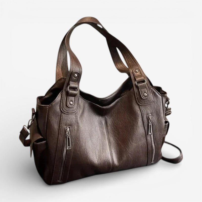 Juniper – Large Capacity Shoulder Bag With Adjustable Straps