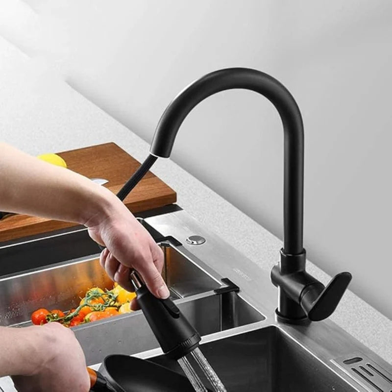 SwiftFlow – Pull-Out Kitchen Faucet with Single Handle