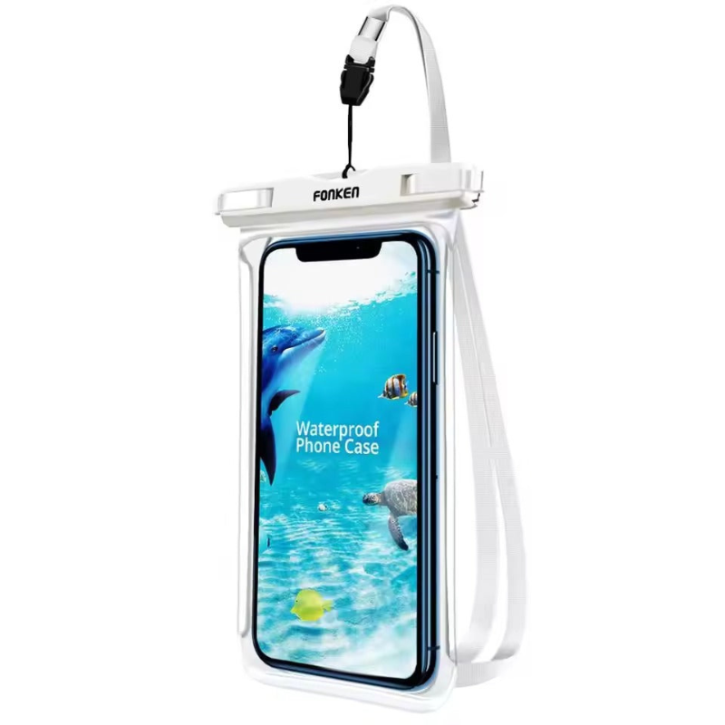 AquaShield – Custodia Impermeabile per Telefono con Accesso Touchscreen e Vestibilità Universale
