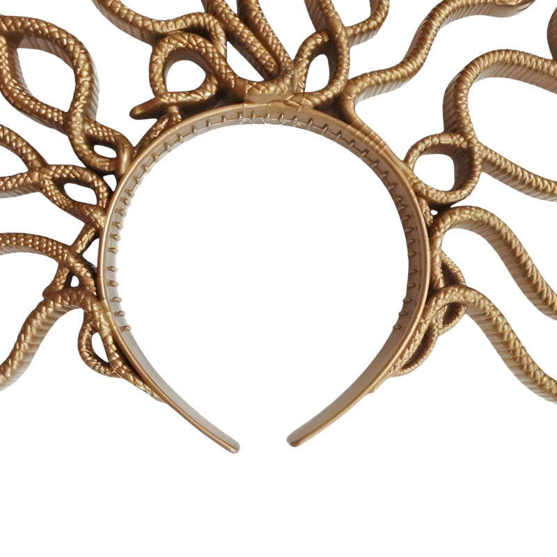 Ruby – Fascia per Capelli Medusa con Serpente per Costumi e Cosplay