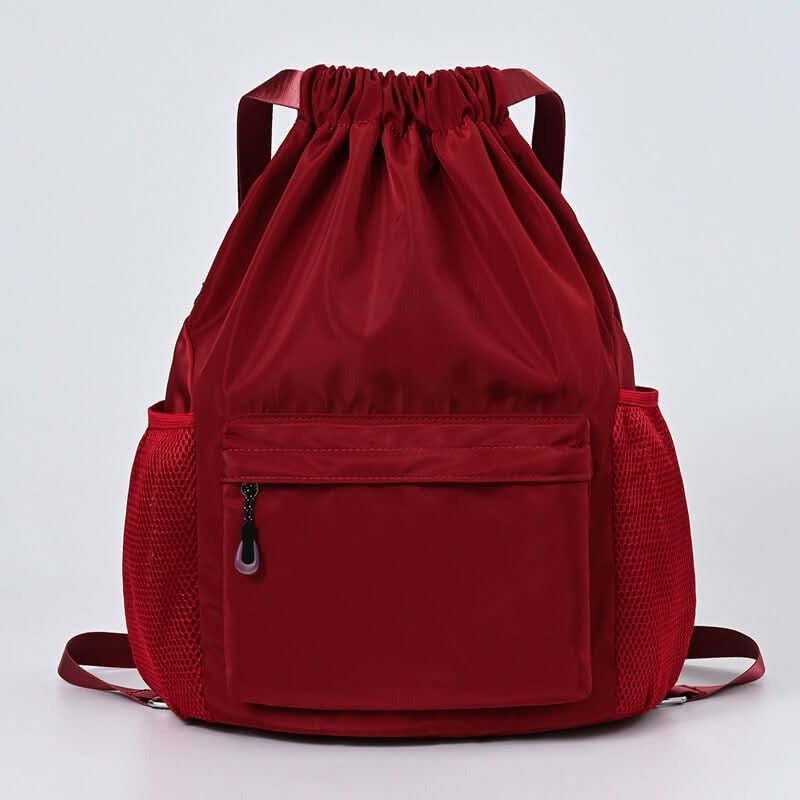 NovaPack – Large Capacity Backpack with Drawstring and Zipper Pockets