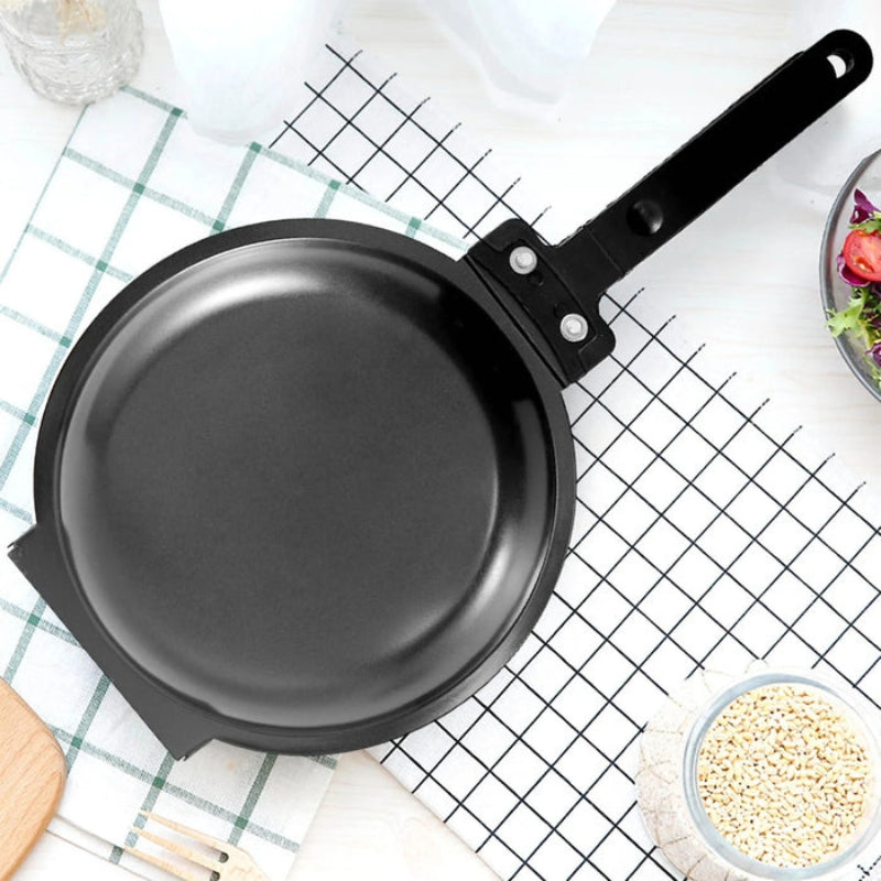 CookMate – Dwustronna Patelnia Nieprzywierająca ze Składanym Projektem