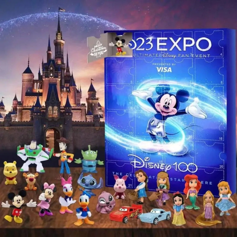 MagicPlay – Świąteczny kalendarz adwentowy Disney Nintendo z figurkami Myszki Miki i Minnie