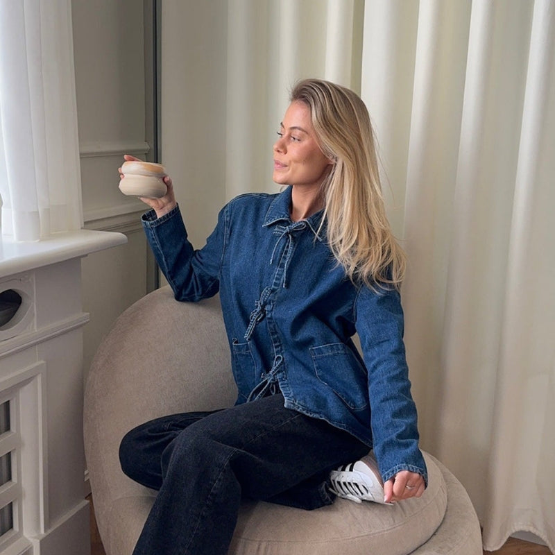 Emily – Giacca a manica lunga con chiusura a laccio e tasche