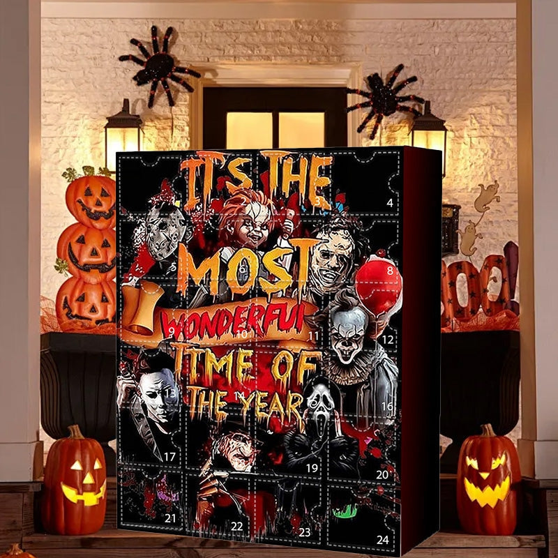 HorrorBox - Adventní kalendář s postavami z hororových filmů na Halloween